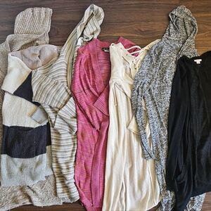Lot Of 7 Cardigans